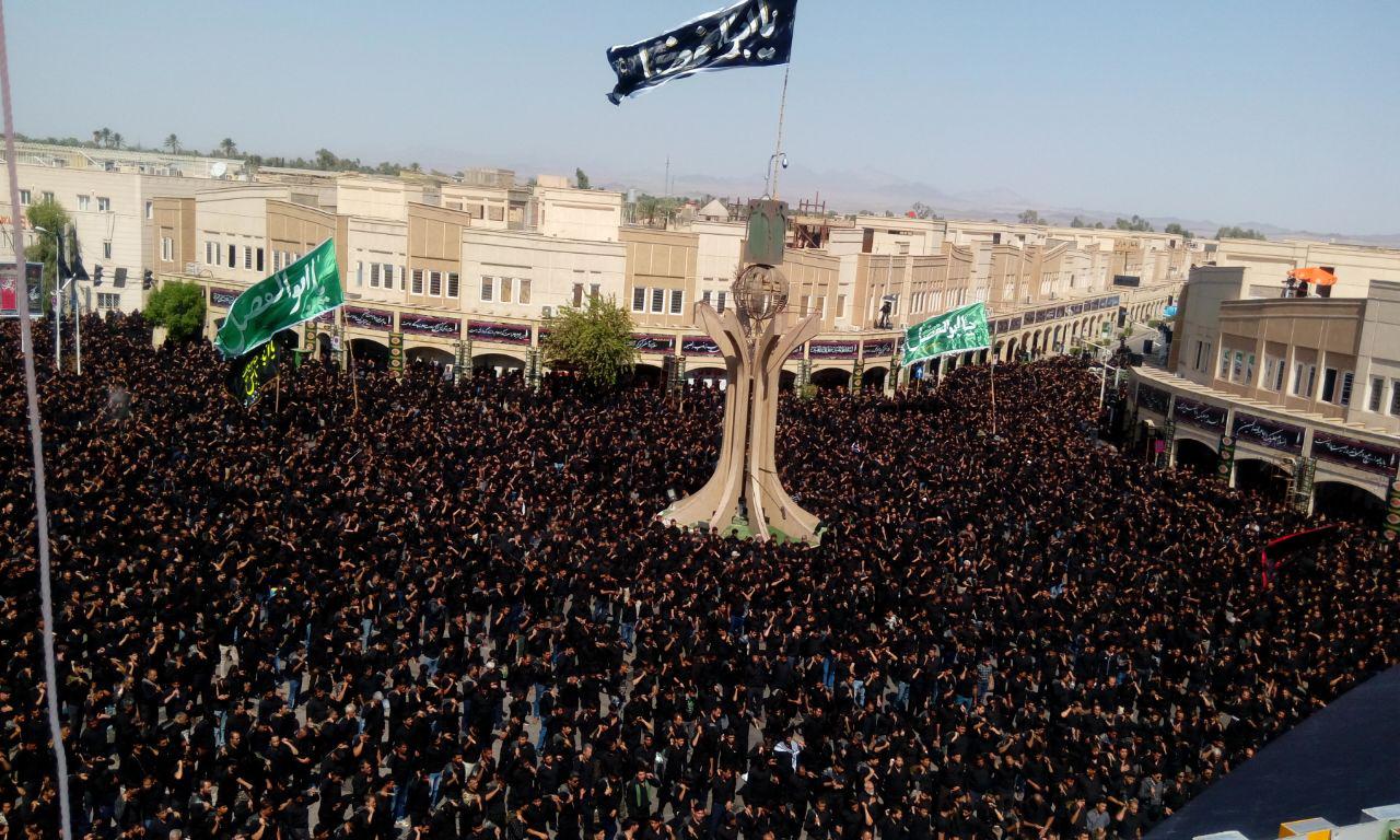 کرمان در تاسوعای حسینی غرق ماتم است