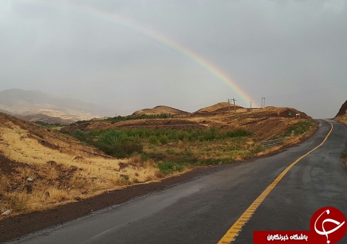بارش اولین باران پاییزی
