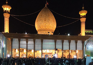 سومین حرم اهل بیت سیاهپوش در عزای سید و سالار شهیدان + تصاویر