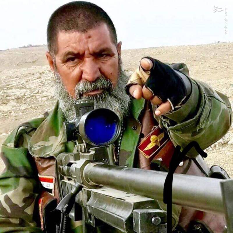 مرد مبارزی که ٣٢٢ داعشی را به جهنم فرستاد؛کیست؟+تصاویر
