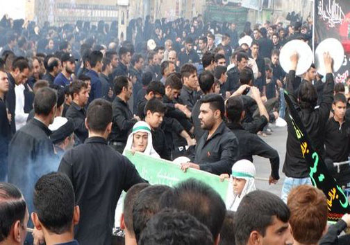 عزاداری تاسوعای حسینی در کوهدشت