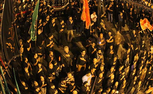 عزاداری گیلانیان در شب عاشورا