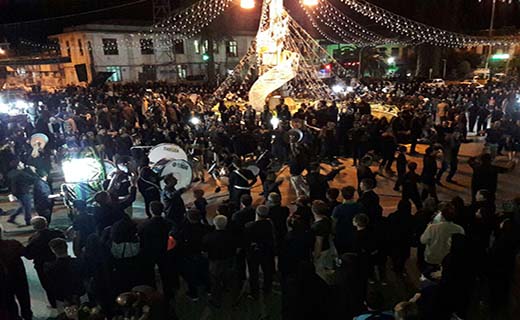 عزاداری گیلانیان در شب عاشورا