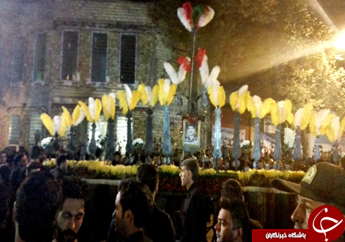 تصاویر عزاداری شب عاشورا در خرم آباد