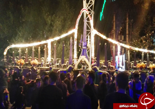 تصاویر عزاداری شب عاشورا در خرم آباد