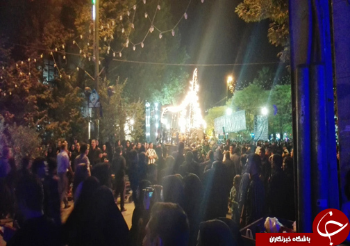 تصاویر عزاداری شب عاشورا در خرم آباد