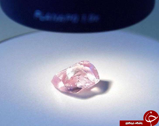 کشف یک الماس عظیم صورتی در روسیه +عکس