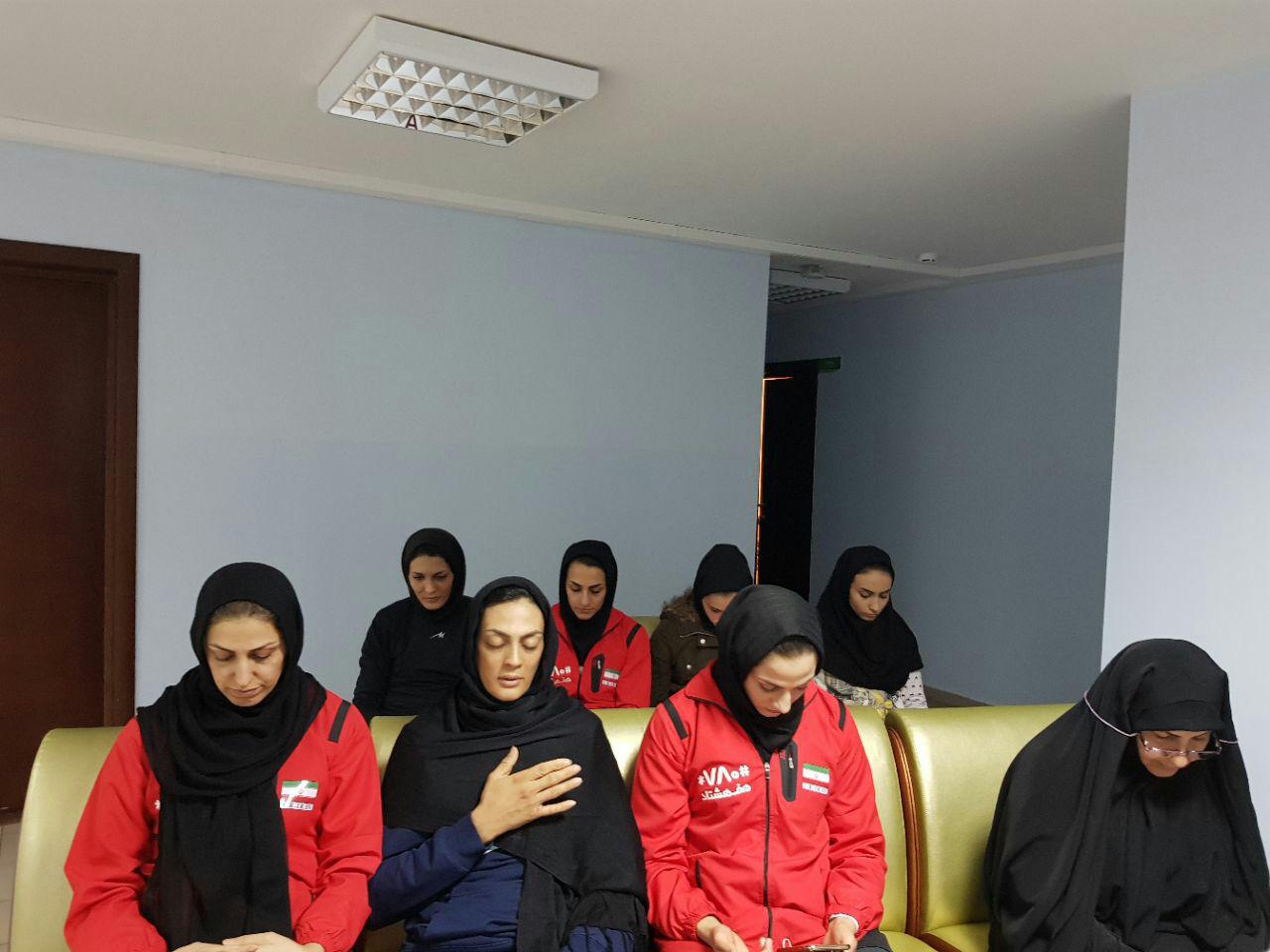 عزاداری شب عاشورا ملی پوشان ووشوی ایران در &laquo;کازان&raquo;