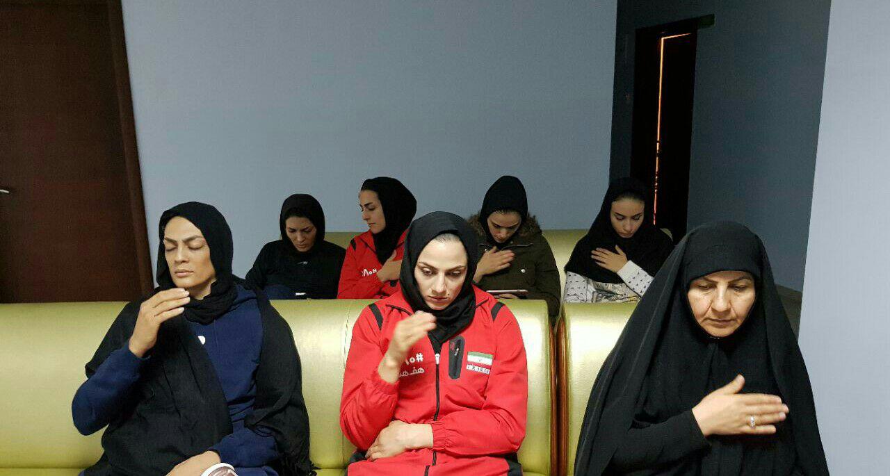 عزاداری شب عاشورا ملی پوشان ووشوی ایران در &laquo;کازان&raquo;