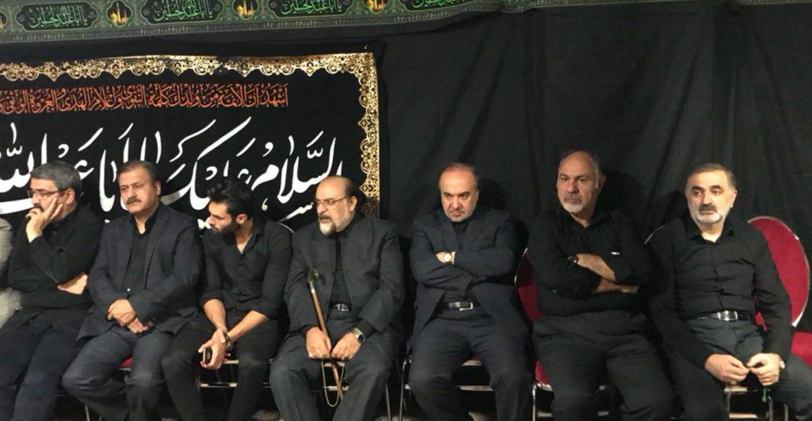 حضور چهره&zwnj;های ورزشی در مراسم سوگواری سالار شهیدان + تصاویر