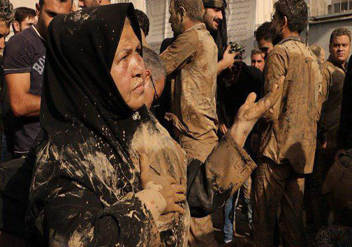 حزن و اندوه لرستانی&zwnj;های مقیم تهران در خاکی&zwnj;ترین آیین عاشورایی جهان
