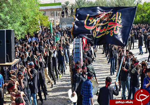 فریاد &laquo;لبیک یا حسین&raquo; در فارس طنین انداز شد + تصاویر