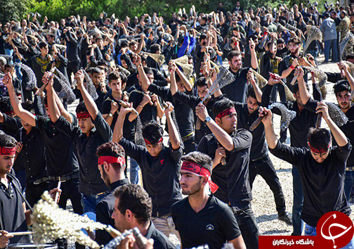 فریاد &laquo;لبیک یا حسین&raquo; در فارس طنین انداز شد + تصاویر