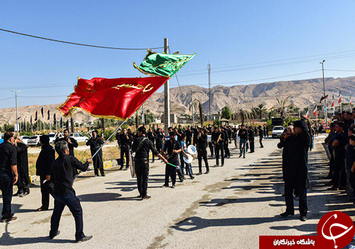 فریاد &laquo;لبیک یا حسین&raquo; در فارس طنین انداز شد + تصاویر