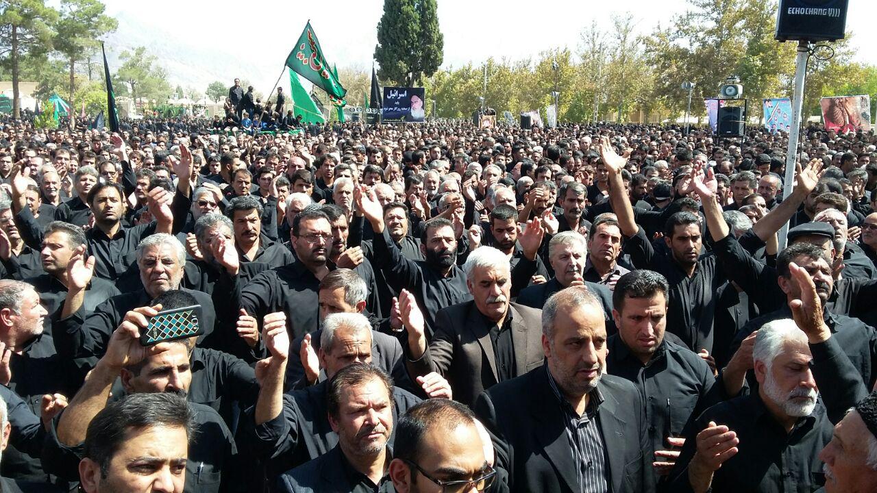 کرمان سراسر غرق در سوگ سالار شهیدان
