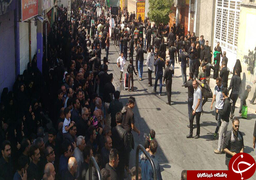 فریاد &laquo;لبیک یا حسین&raquo; در فارس طنین انداز شد + تصاویر