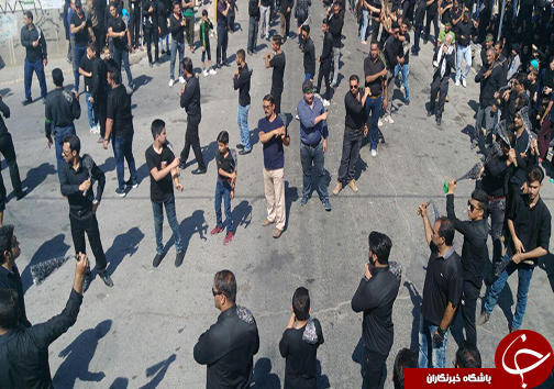 فریاد &laquo;لبیک یا حسین&raquo; در فارس طنین انداز شد + تصاویر