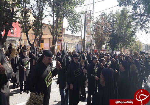 مراسم روز عاشورا در آذربایجان غربی برگزار شد+تصاویر