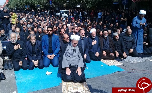 اقامه نماز ظهر عاشورا