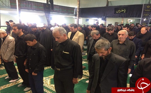 اقامه نماز ظهر عاشورا