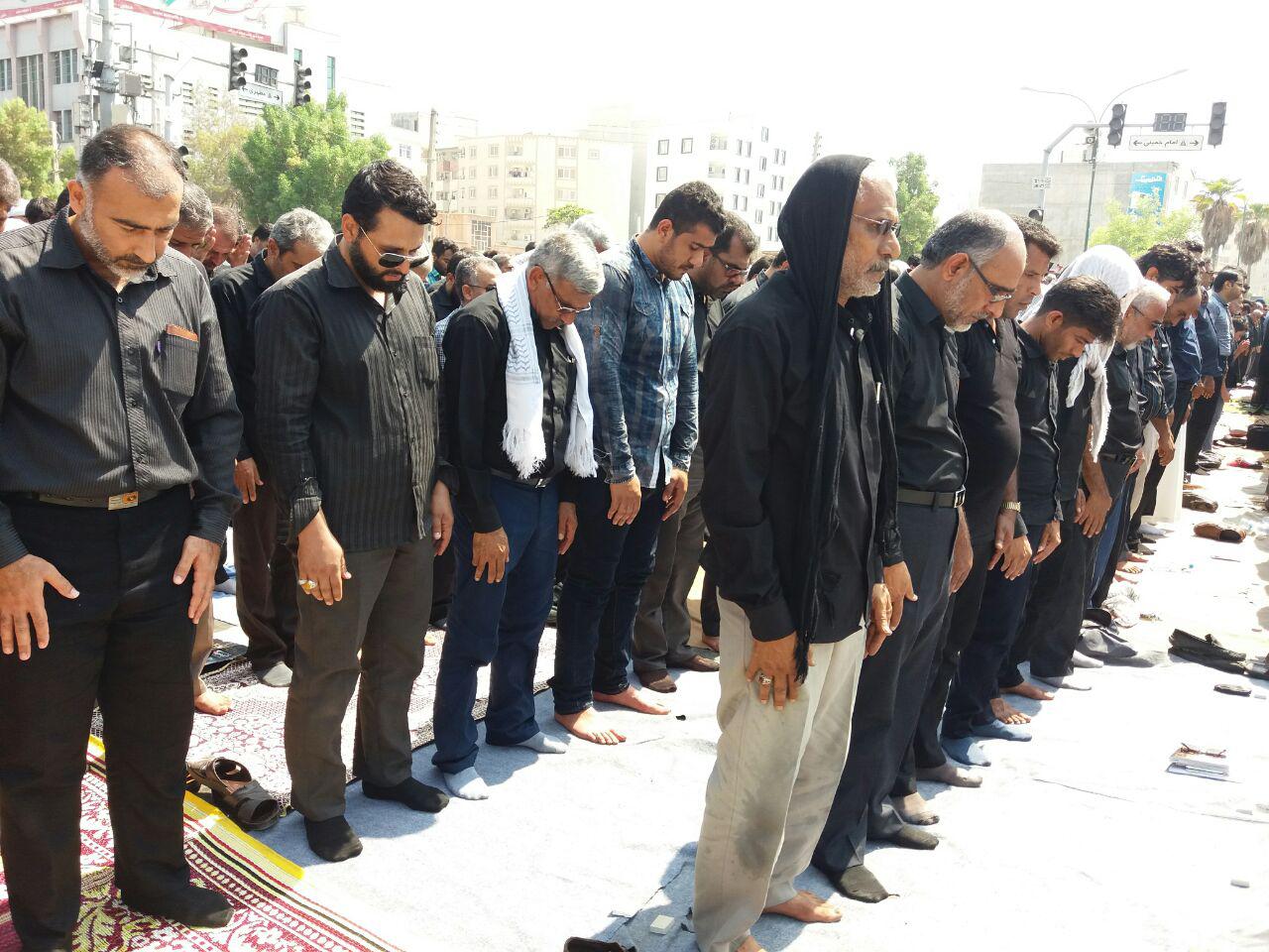 اقامه نماز ظهر عاشورا +تصاویر اقامه نماز ظهر عاشورا +تصاویر