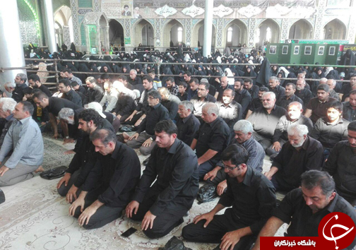 اقامه نماز ظهر عاشورا در مازندران +تصاویر