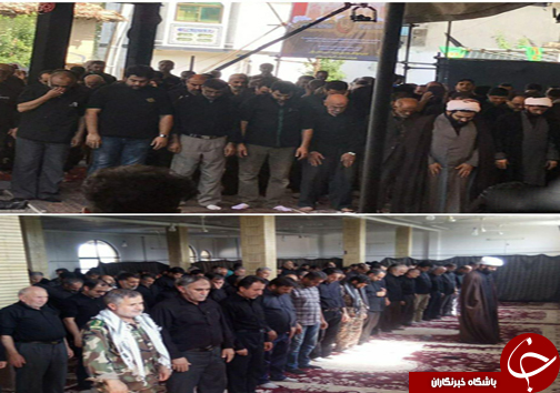 اقامه نماز ظهر عاشورا در مازندران +تصاویر