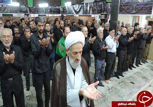اقامه نماز ظهر عاشورا در مازندران +تصاویر