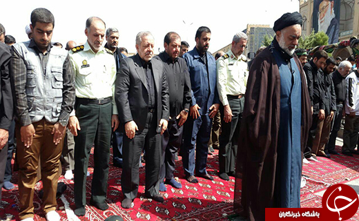 جلوه هایی از اقامه نماز عاشورا در سراسر کشور