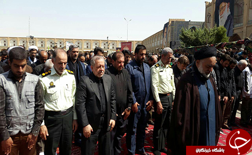 جلوه هایی از اقامه نماز عاشورا در سراسر کشور