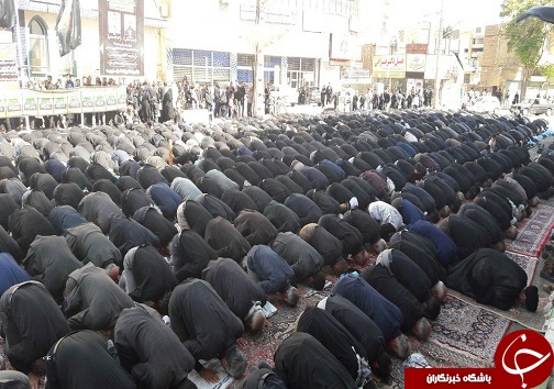 نماز ظهر عاشورا به یاد آخرین نماز سید الشهدا (ع) در ارومیه اقامه شد