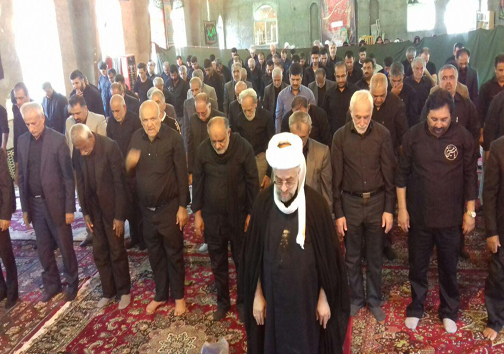 اقامه نماز ظهر عاشورا در مازندران +تصاویر