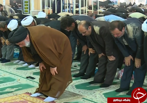 اقامه نماز ظهر عاشورا در  مصلای الغدیر شهر خرم آباد