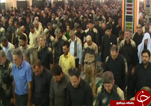 اقامه نماز ظهر عاشورا در  مصلای الغدیر شهر خرم آباد