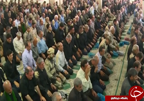 اقامه نماز ظهر عاشورا در  مصلای الغدیر شهر خرم آباد
