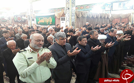جلوه هایی از اقامه نماز عاشورا در سراسر کشور