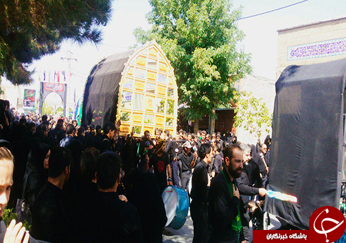 فریاد &laquo;لبیک یا حسین&raquo; در فارس طنین انداز شد + تصاویر