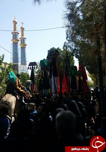 فریاد &laquo;لبیک یا حسین&raquo; در فارس طنین انداز شد + تصاویر