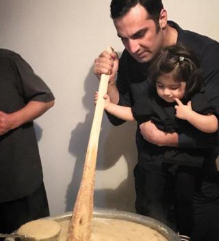 حضور هنرمندان در شب عاشورای حسینی ۹۶