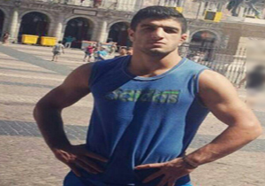 مدال برنز برای کشتی گیر جویباری