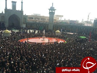 تصاویر عزاداران حسینی شهر مقدس قم در روز عاشورا