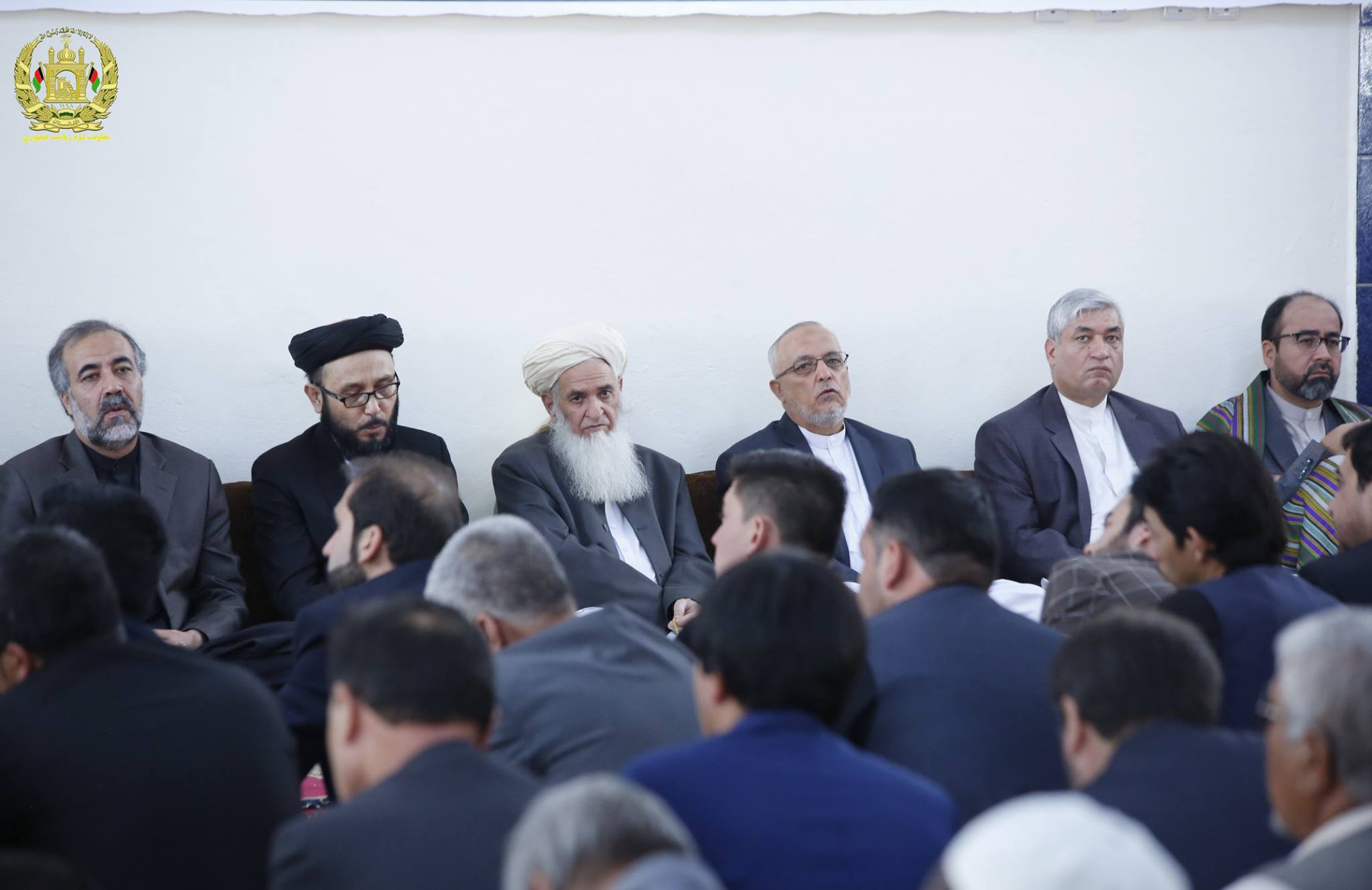 گزارش تصویری از حضور مقامات عالیرتبه افغانستان در مراسم عاشورا