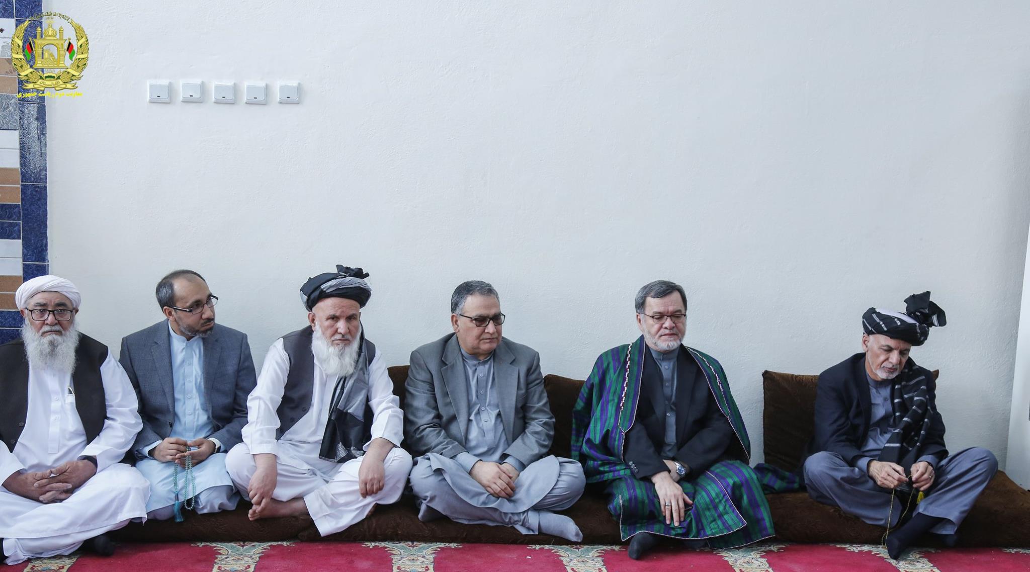 گزارش تصویری از حضور مقامات عالیرتبه افغانستان در مراسم عاشورا