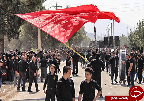 فریاد &laquo;لبیک یا حسین&raquo; در فارس طنین انداز شد + تصاویر