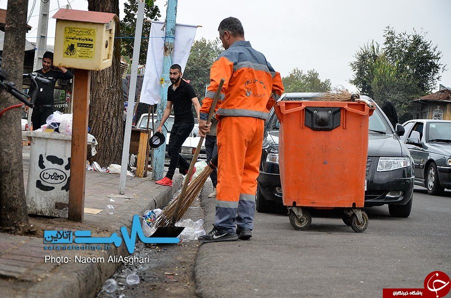 نذری&zwnj;خوران و معضل ظروف یکبار مصرف