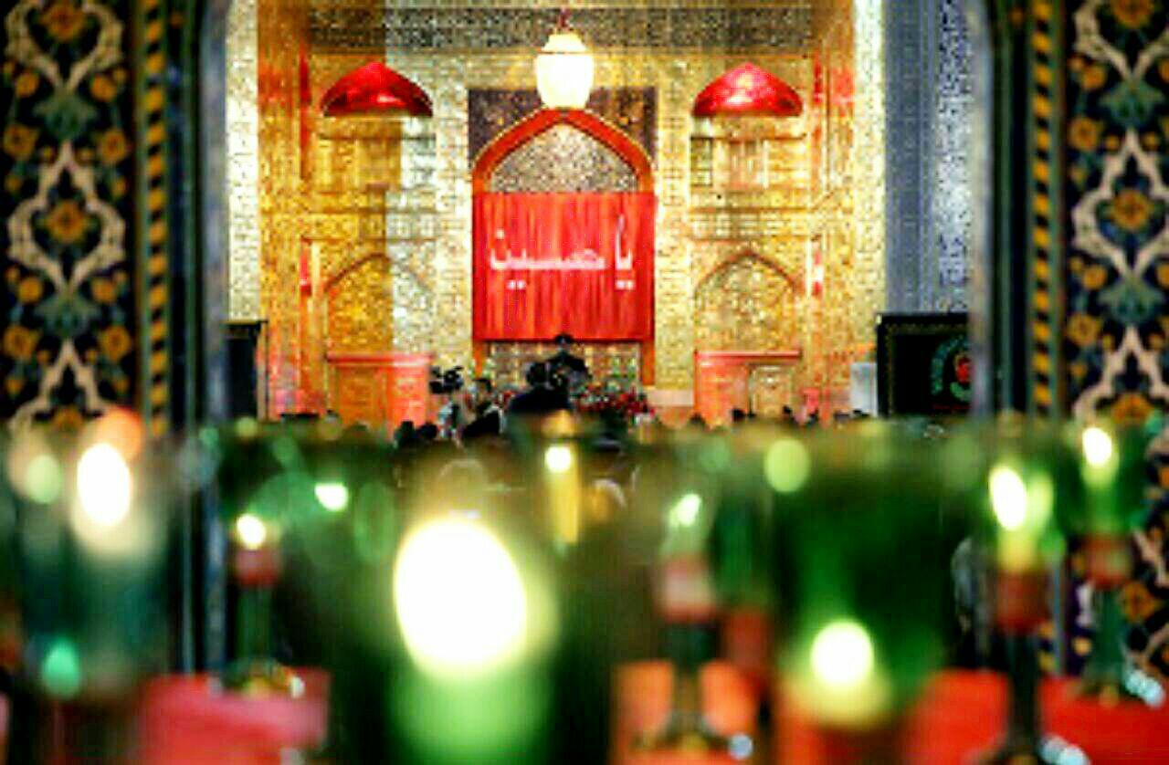 مراسم شام غریبان حسینی در حرم امام رضا(ع) برگزار شد