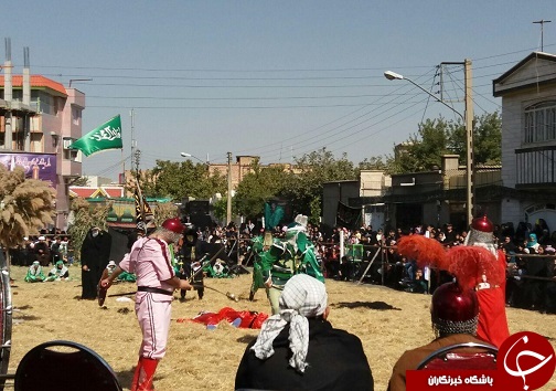 برگزاری مراسم شبیه خوانی در شهرستان خوی
