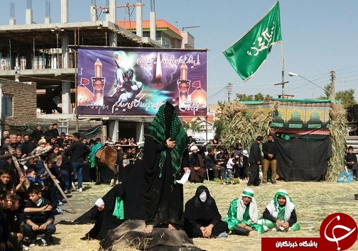 برگزاری مراسم شبیه خوانی در شهرستان خوی