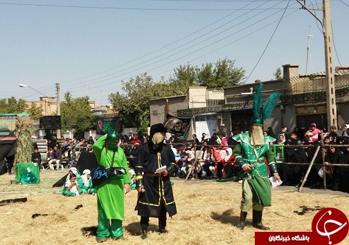 برگزاری مراسم شبیه خوانی در شهرستان خوی