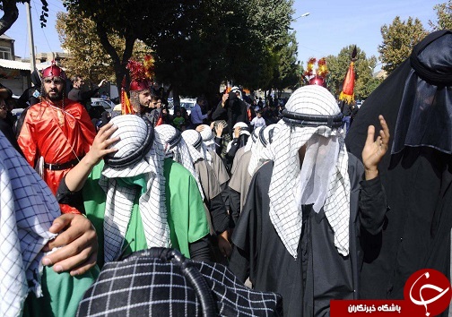 برگزاری مراسم شبیه خوانی عاشورای حسینی در ارومیه +تصاویر